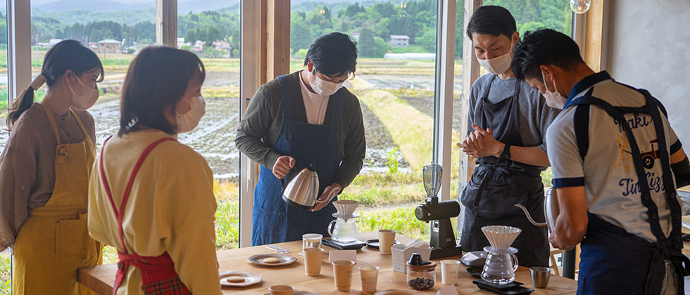 ドリップコーヒーセミナーの様子